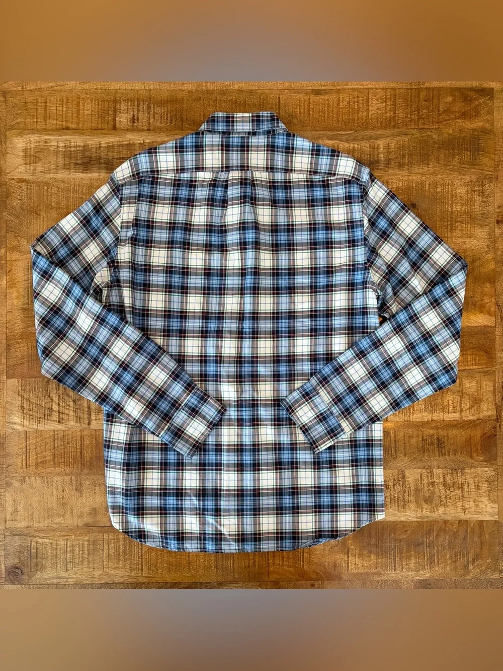 J. Crew Broken-In Plaid Oxford Button Down Shirt